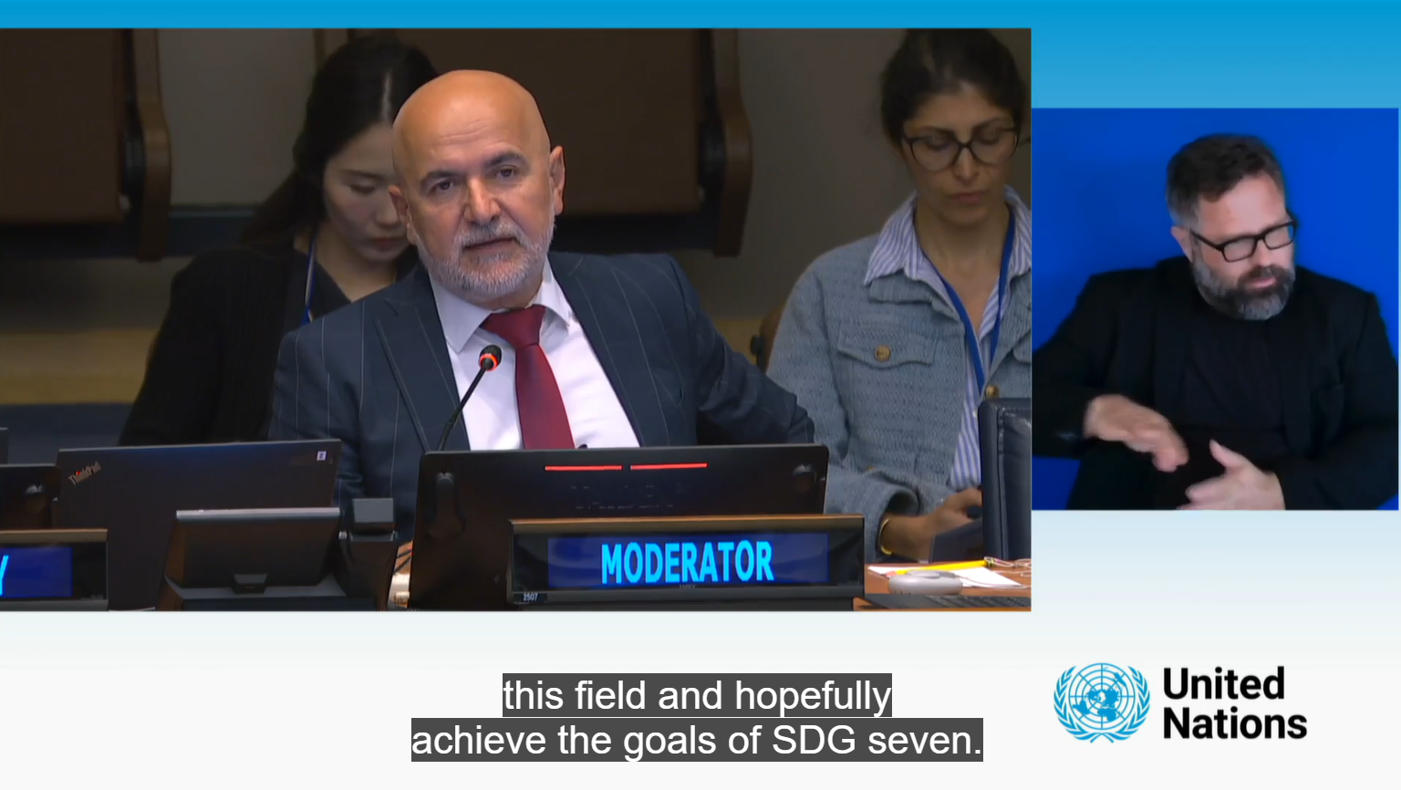 Prof.Dr Vladimir Crnojević Moderated Sessions at the UN STI Forum 2026