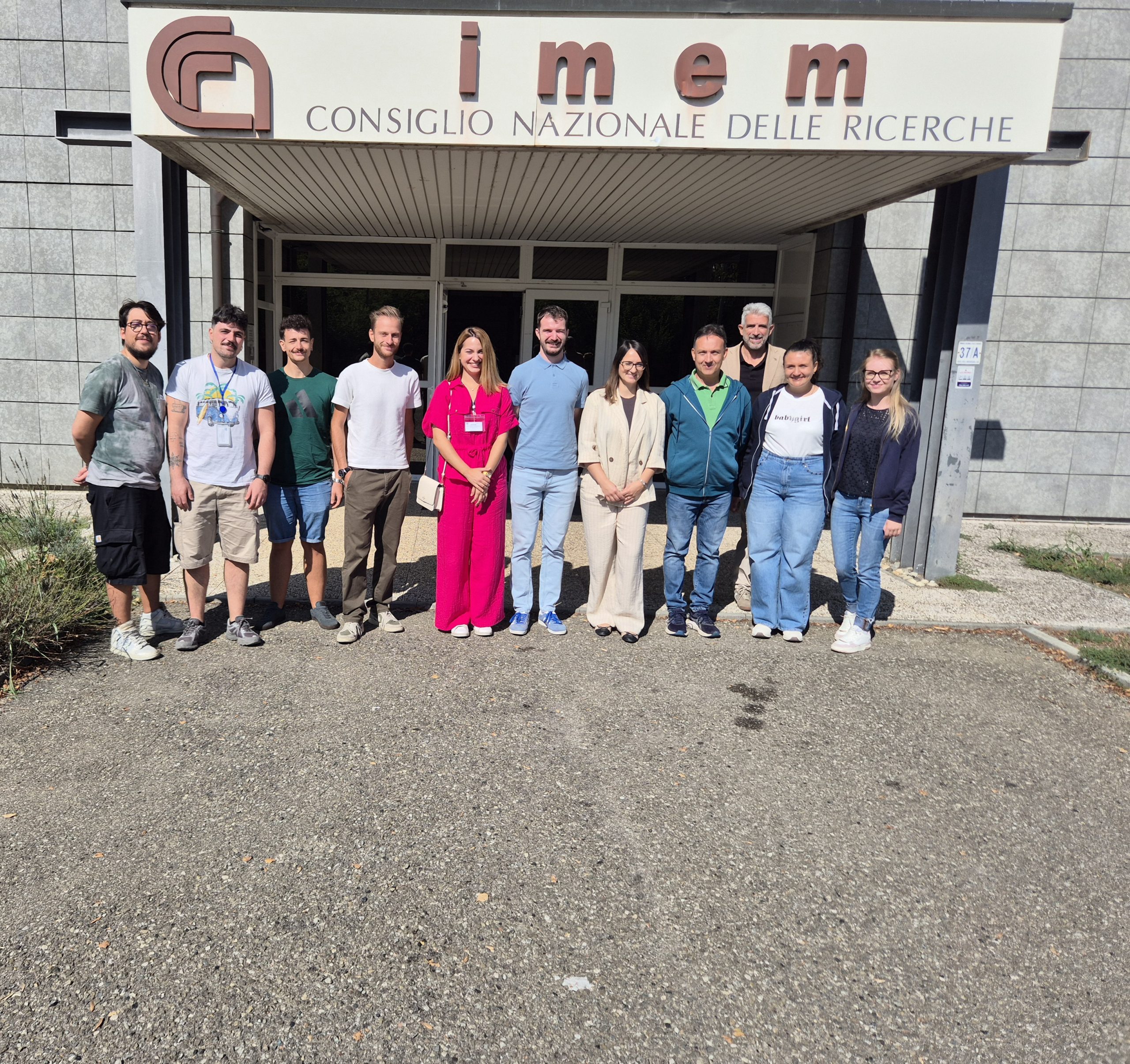 BioSense researchers visit IMEM in Parma
